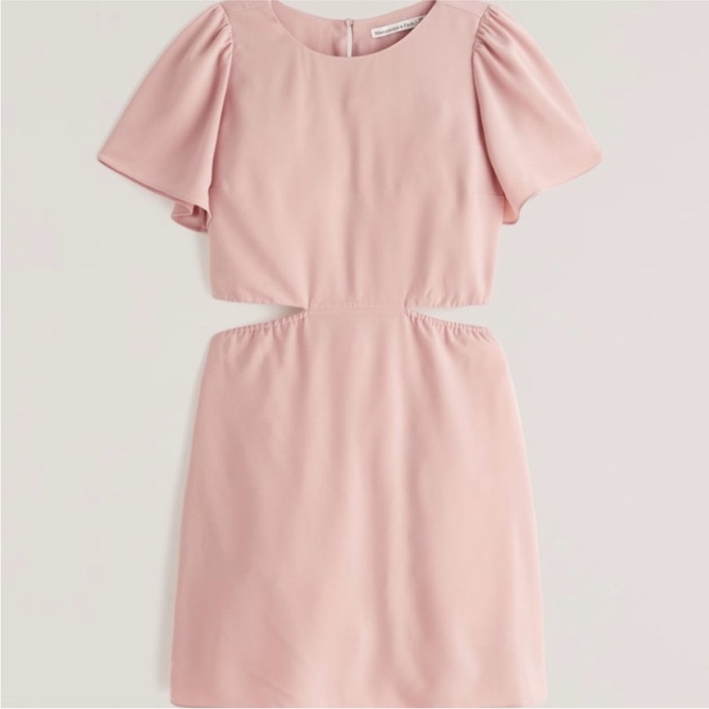 Abercrombie Pink Cut Out Mini Dress